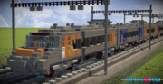 「しおかぜ」てきな特急電車【Minecraft】