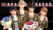 切な顔Ｐ式リヴァイ、エレン2周年記念