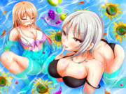 薙切のダブル美女