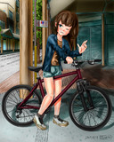 ナオコ（自転車少女 その1）