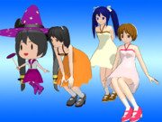 【MMD艦これ】名取/長良/五十鈴と妖精さん【モデル配布】