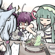 東北家の日常（ずんだ鍋）