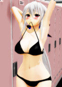 ブラ紐咥えハク姉さん