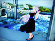 ハクの日に、湖畔にて2015