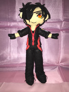 【刀剣乱舞】フェルトで燭台切光忠のぬいぐるみ作ってみた。の静止画。内番衣装。