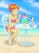 おわんの中もきっとトロピカル