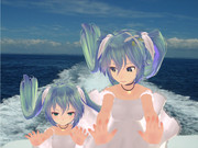 ミクさんを南の島へ連れて行きますよ。（２０１５）３