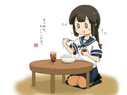 いそなみ と そうめん。