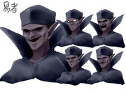 【動画とか】易者のバストアップアイコン【支援】