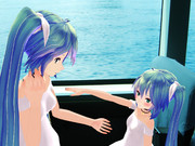 ミクさんと、ちびさんを南の島へ連れて行きますよ。（２０１５）4