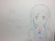 橘・シルフィンフォード（色鉛筆）