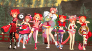 ISAO式猫村いろはを並べて満足したので1枚をと…【MMD】