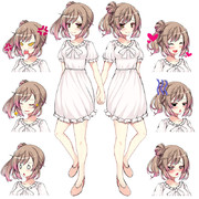 【配布】さとうささら【立ち絵】