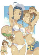 日焼けアイドル