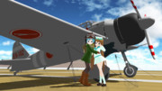 【MMD艦これ】飛行機係留索
