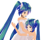 「おっぱいチョッ・・・、あれ？」（ちびミクさんの苦労は続く・・・。２）