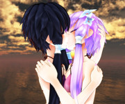 ２人は幸せそうなキスをした