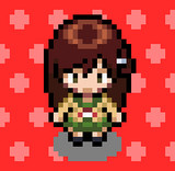 若挟悠里のドット絵