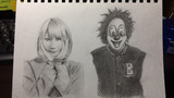 sekainoowari（セカオワ）のsaoriさんとDJLOVEさんを同時に描いてみた。