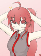 テトさん形態変更途中【第1回女の子にしてほしいポーズ選手権】