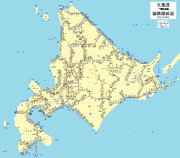 北海道国鉄路線図（昭和55年）