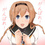 夏イベント応援照月