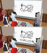 艦これ 夏イベ実況静止画(E-７丙攻略に向けての会議2)【MMD】