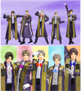 カソック服美青年戦士・カソックチーム全員集合