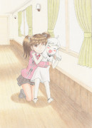 ほーら、つかまえたで♪