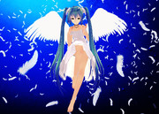 ミクさんにエンジェルミクさんになって欲しかったので・・・。