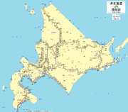 JR北海道路線図（平成27年）