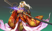女鬼武者
