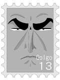 ゴルゴ１３風切手