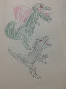 イビルジョー＆インドミナス