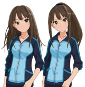 【立ち絵】渋谷凜ジャージver【配布】