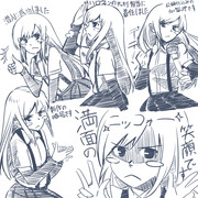 朝潮「司令官が絵の練習をするというならこの朝潮、すぐにも資料用の表情集を用意する覚悟です」