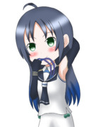 髪を下ろした涼風さん