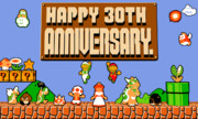 祝！スーパーマリオブラザーズ３０周年！