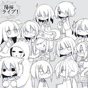 天野家四つ子は血液型が全員違う ニコニコ静画 イラスト