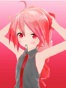 【MMD再現】テトさん形態変更途中【低クォリティ･･･】