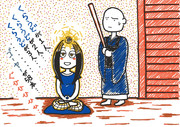 座禅 ニコニコ静画 イラスト