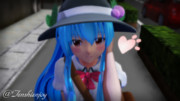 【東方MMD】10月4日に天子ちゃんがデートしてくれたよ！