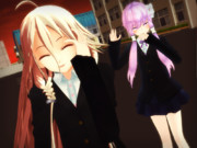 ゆかりさんとIAさんの学校終わり