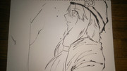 筆書きゆかりさん