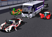 親方！サーキットにバスが！！