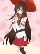 髪おろした大和