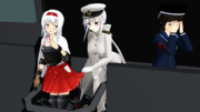 【MMD艦これ】瑞鶴ったら、スカートはあまり触らないで…