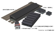【モデル配布終了】ノコギリ屋根工場及び周辺施設