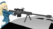 【MMD】バレットM82A1インペリアルグレード配布