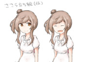 ささらちゃん立ち絵(仮)